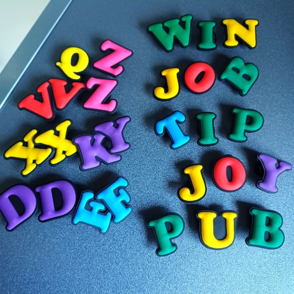 3/$10🆕33 Charm Letters For Crocs Or Bogg Bags